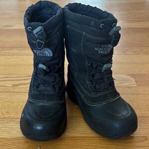 The North Face Black Insulated Boots
